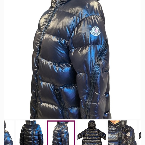 Pristine Moncler Liriope Giubbotto Down Jacket Pink Interior - Picture 6 of 10